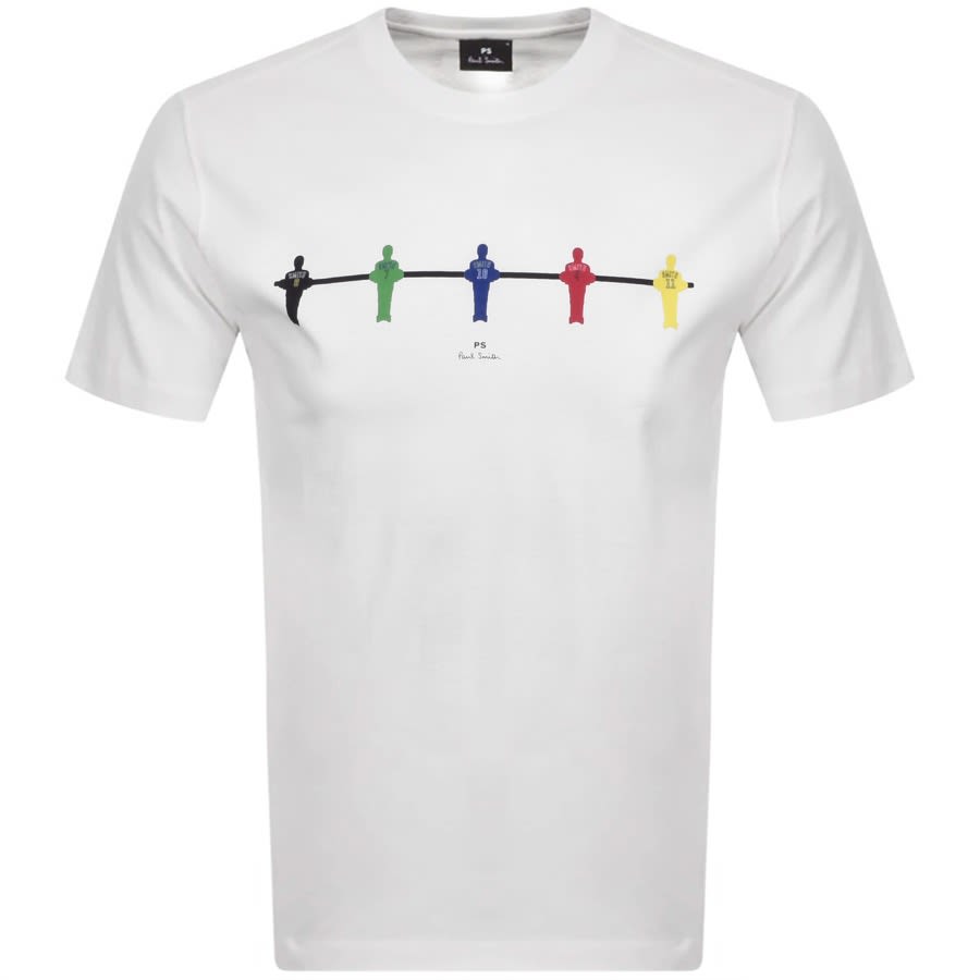 Alternative Image for ProductPS By Paul Smith Table Football T Shirt White1